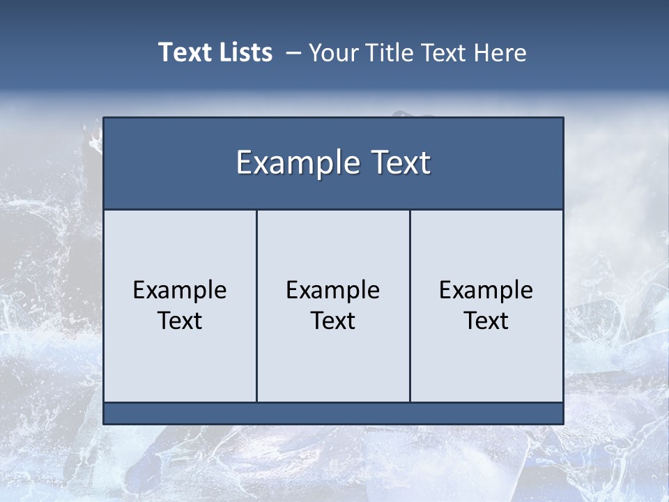 Reflex South Clouds PowerPoint Template