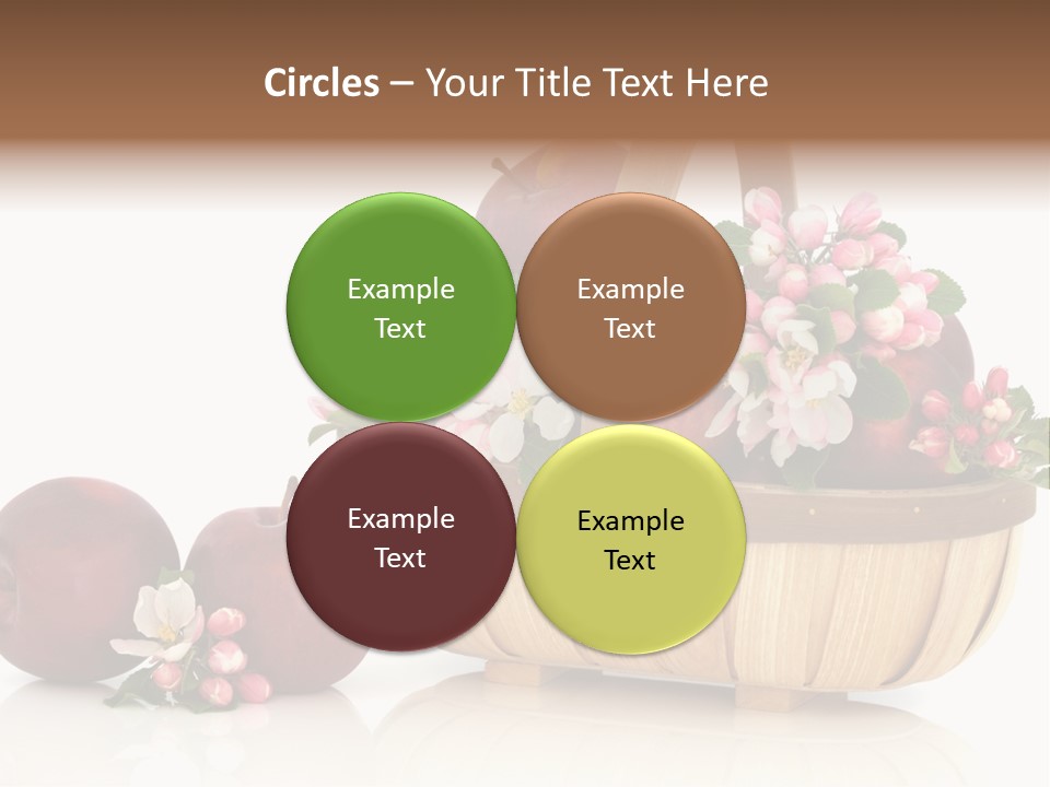 Flower White Spring PowerPoint Template