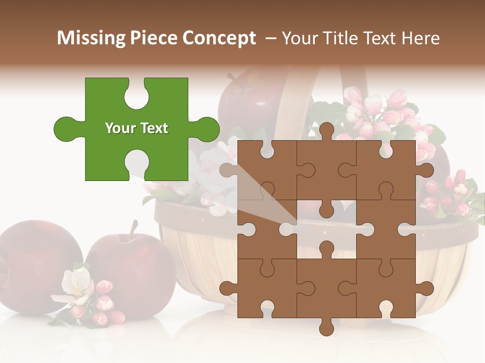 Flower White Spring PowerPoint Template