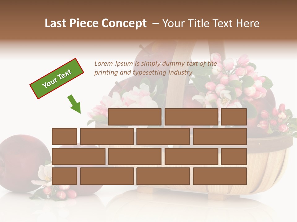 Flower White Spring PowerPoint Template