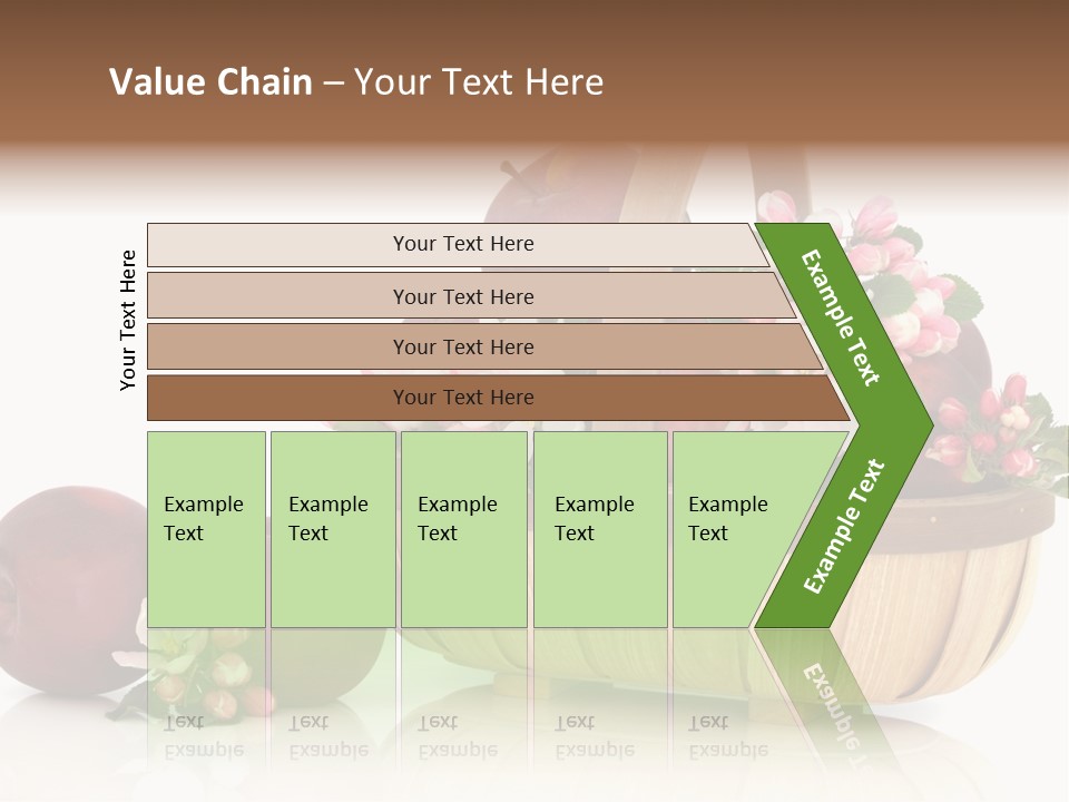 Flower White Spring PowerPoint Template