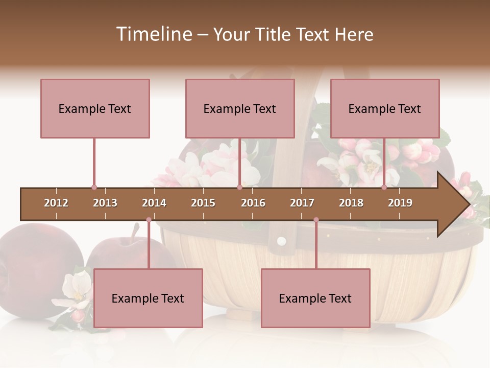 Flower White Spring PowerPoint Template