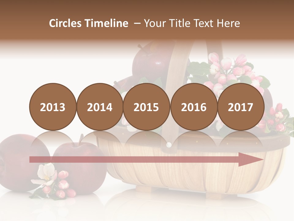 Flower White Spring PowerPoint Template