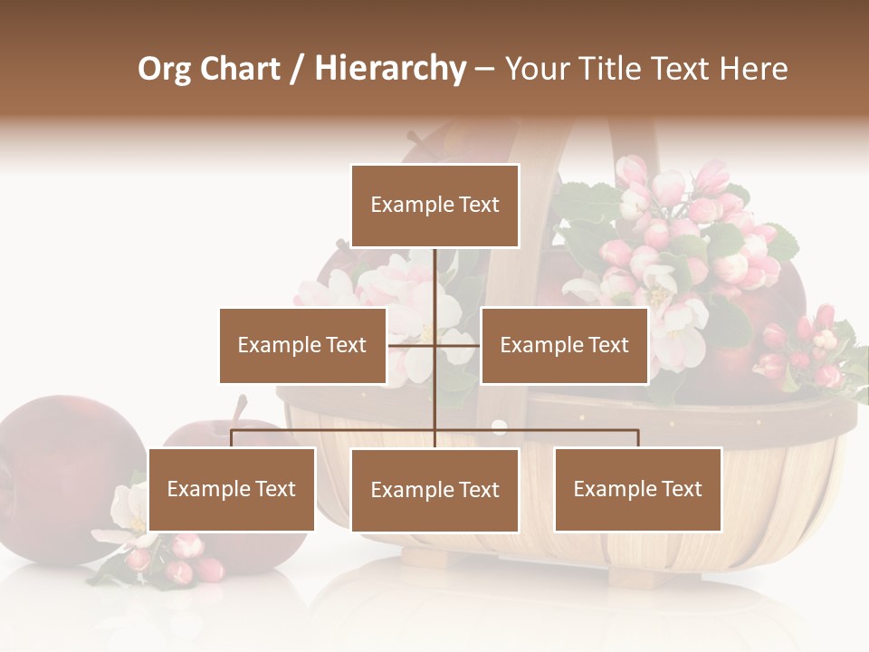 Flower White Spring PowerPoint Template