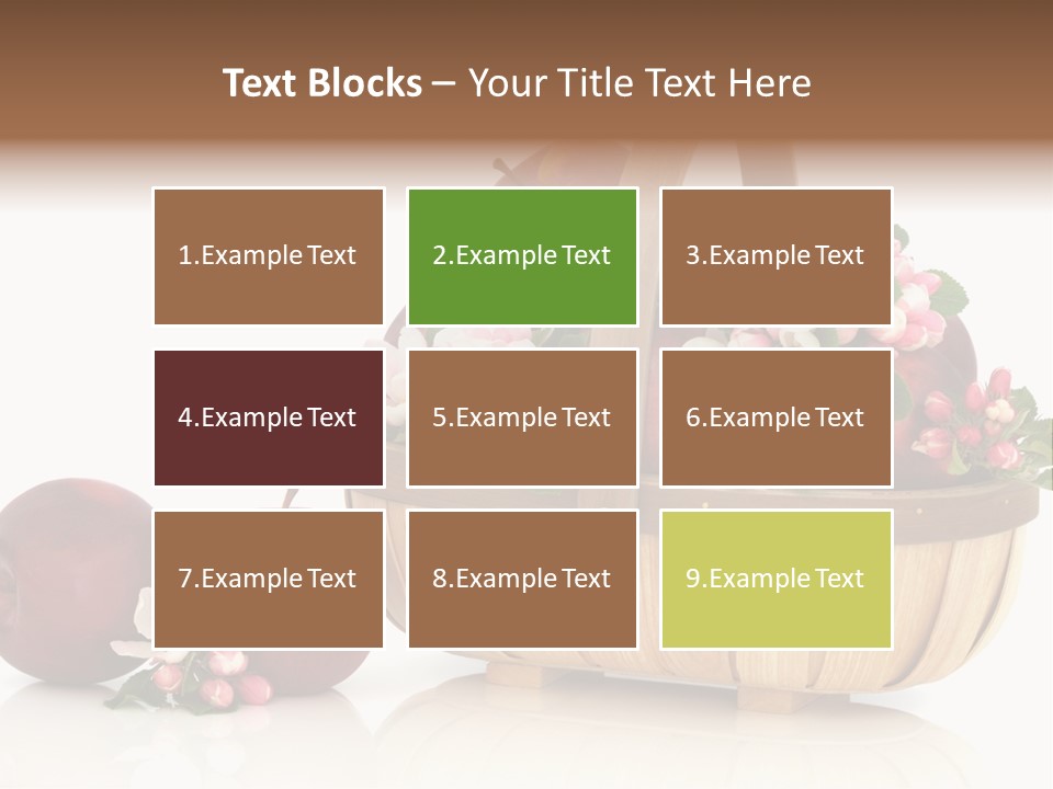 Flower White Spring PowerPoint Template