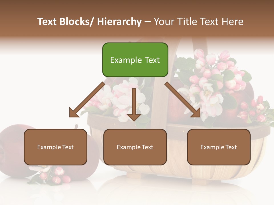 Flower White Spring PowerPoint Template