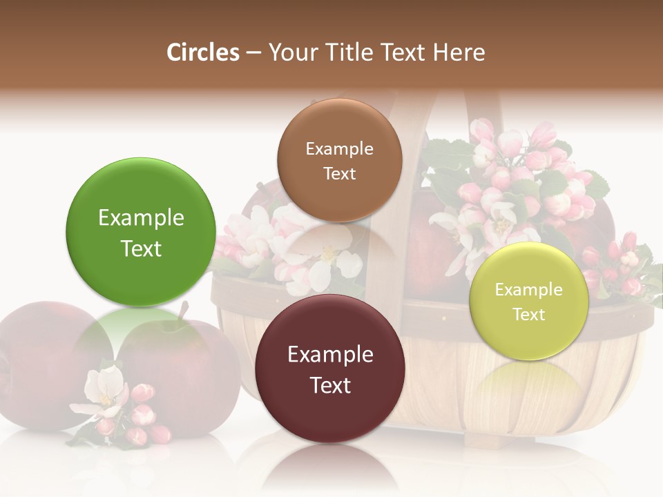 Flower White Spring PowerPoint Template
