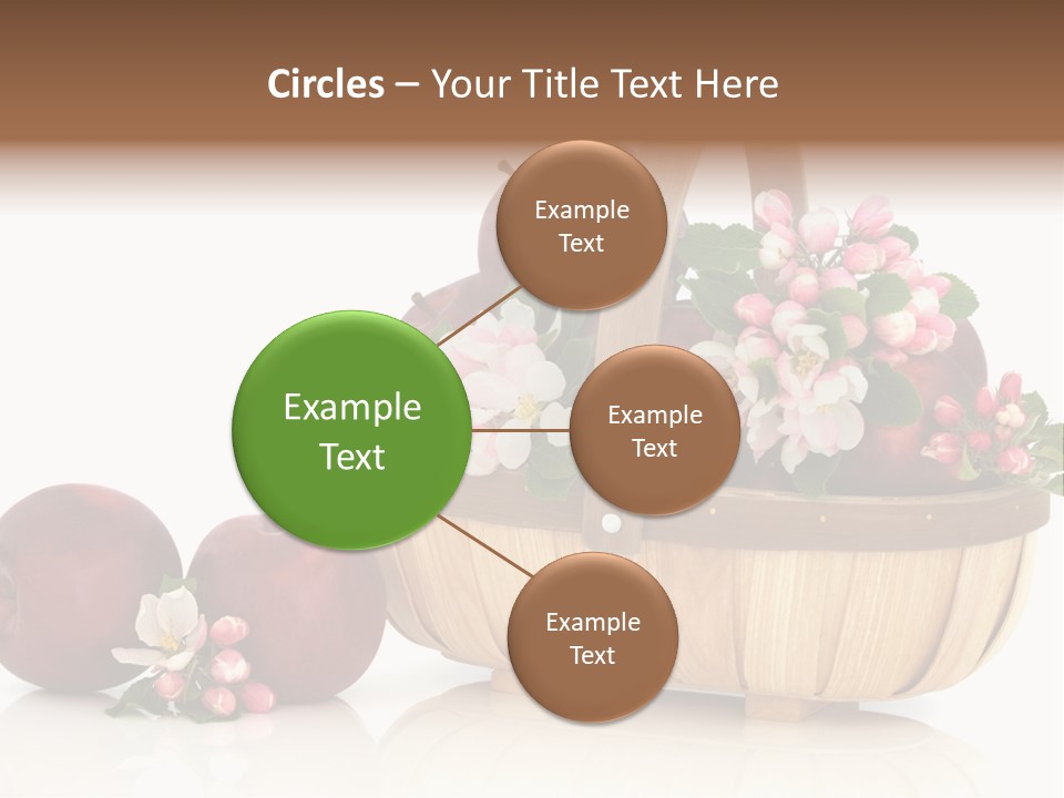 Flower White Spring PowerPoint Template