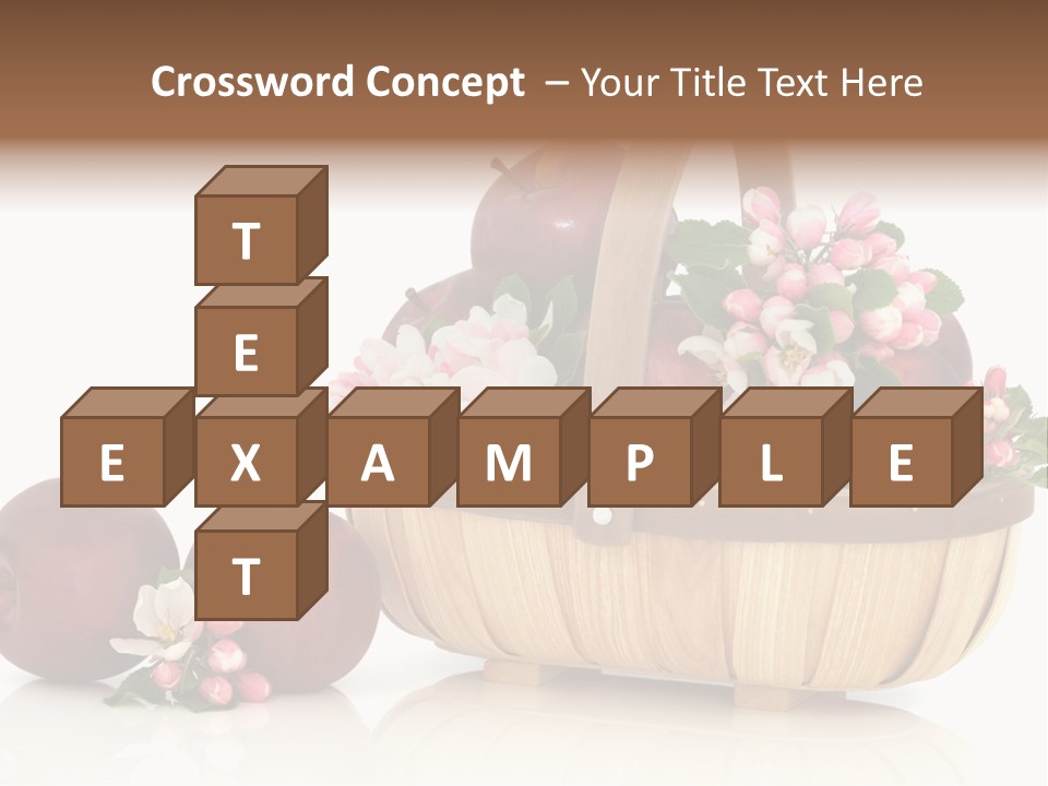 Flower White Spring PowerPoint Template