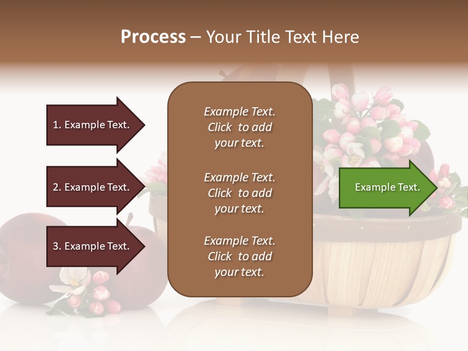Flower White Spring PowerPoint Template