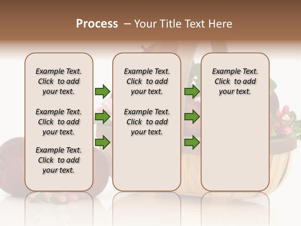 Flower White Spring PowerPoint Template