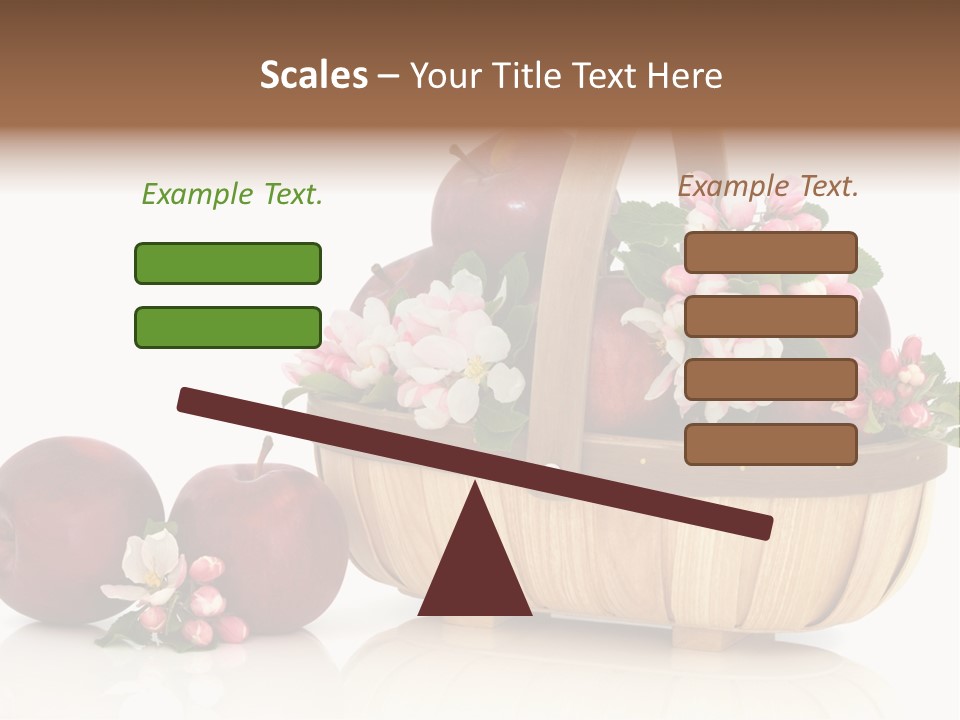 Flower White Spring PowerPoint Template