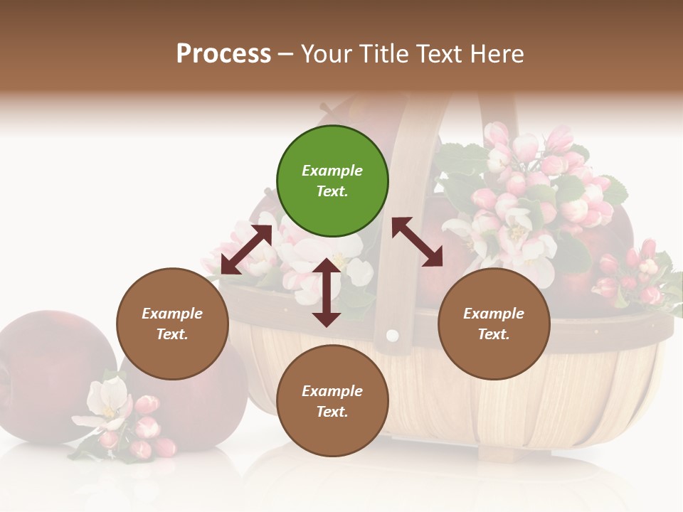 Flower White Spring PowerPoint Template