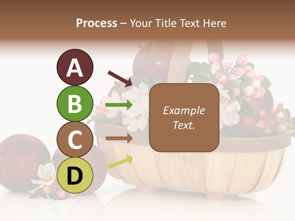 Flower White Spring PowerPoint Template