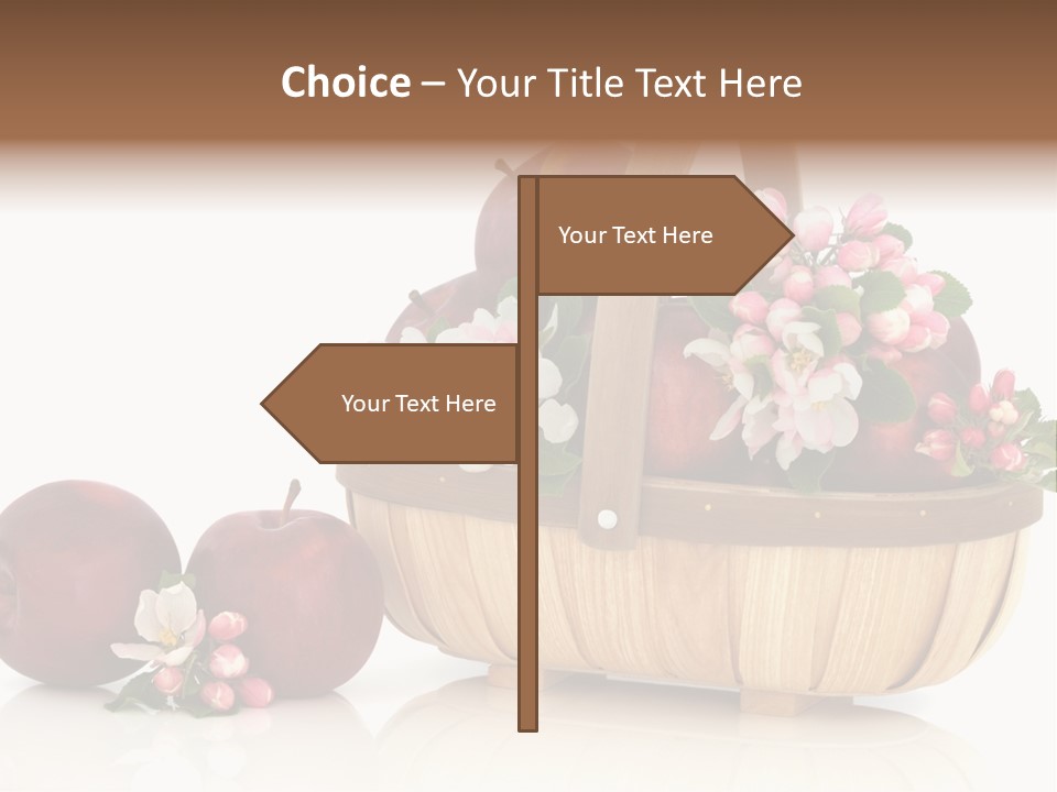 Flower White Spring PowerPoint Template