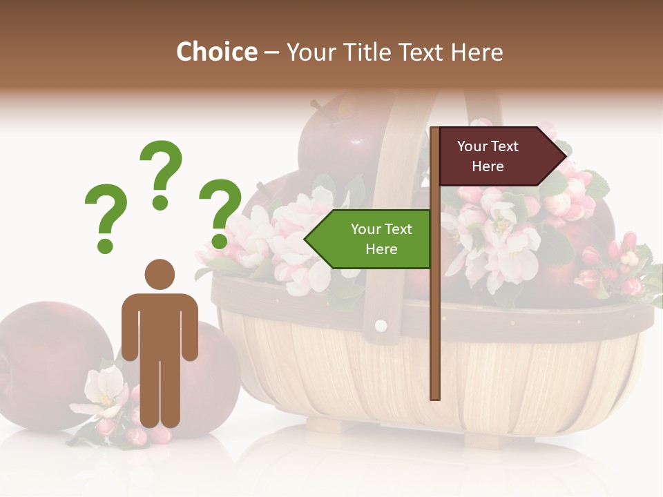 Flower White Spring PowerPoint Template