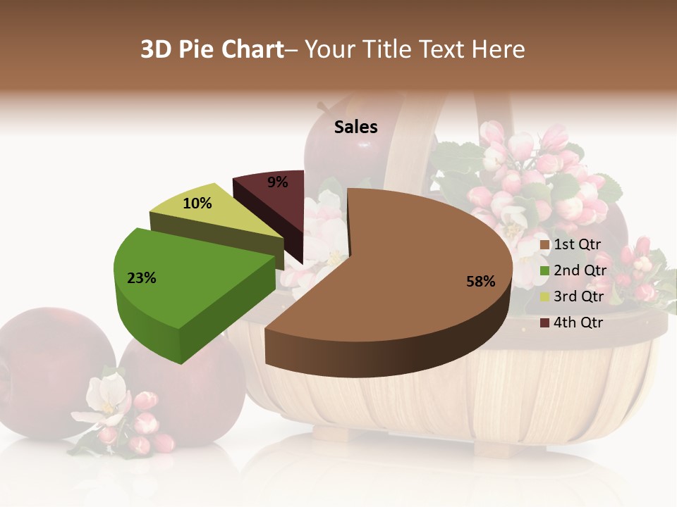 Flower White Spring PowerPoint Template