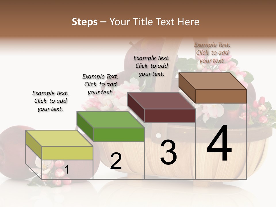 Flower White Spring PowerPoint Template