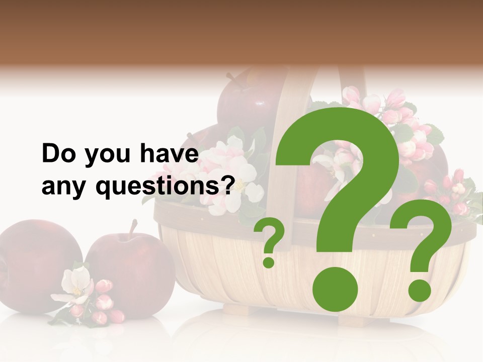 Flower White Spring PowerPoint Template