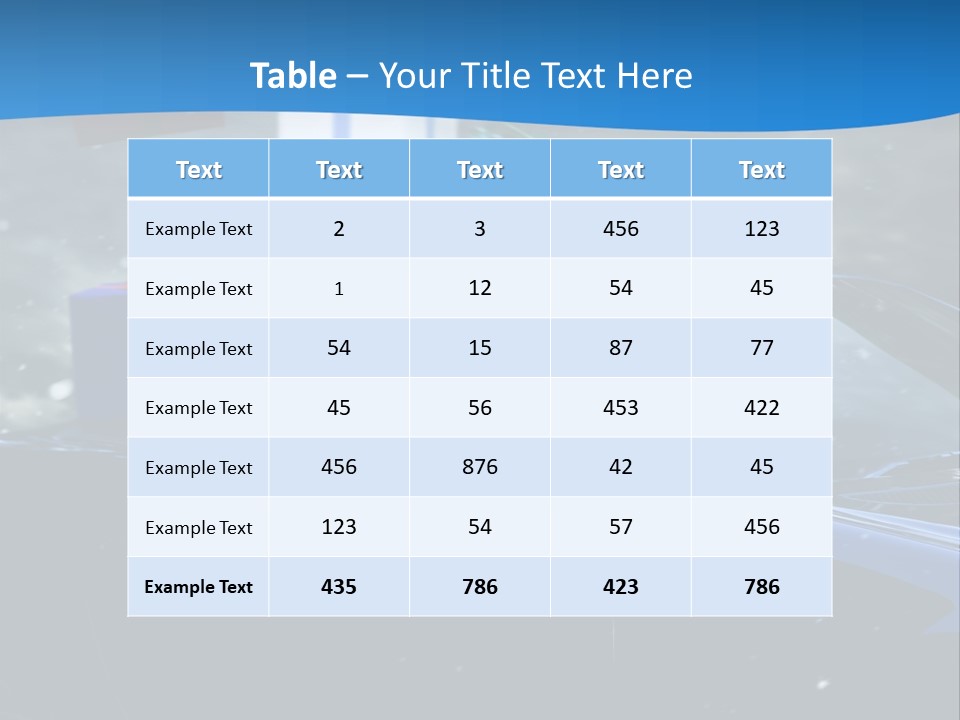 Communication Team Chair PowerPoint Template