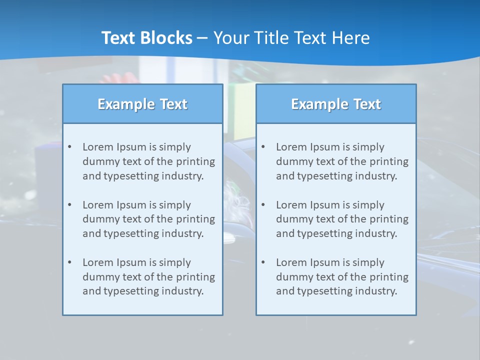 Communication Team Chair PowerPoint Template