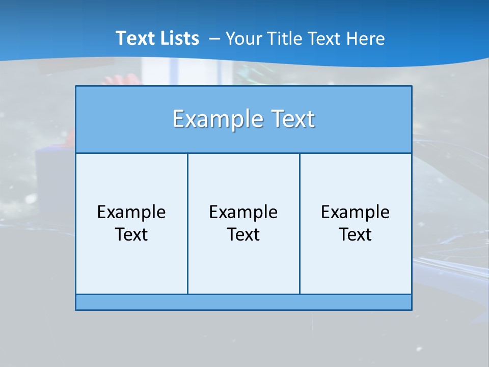 Communication Team Chair PowerPoint Template