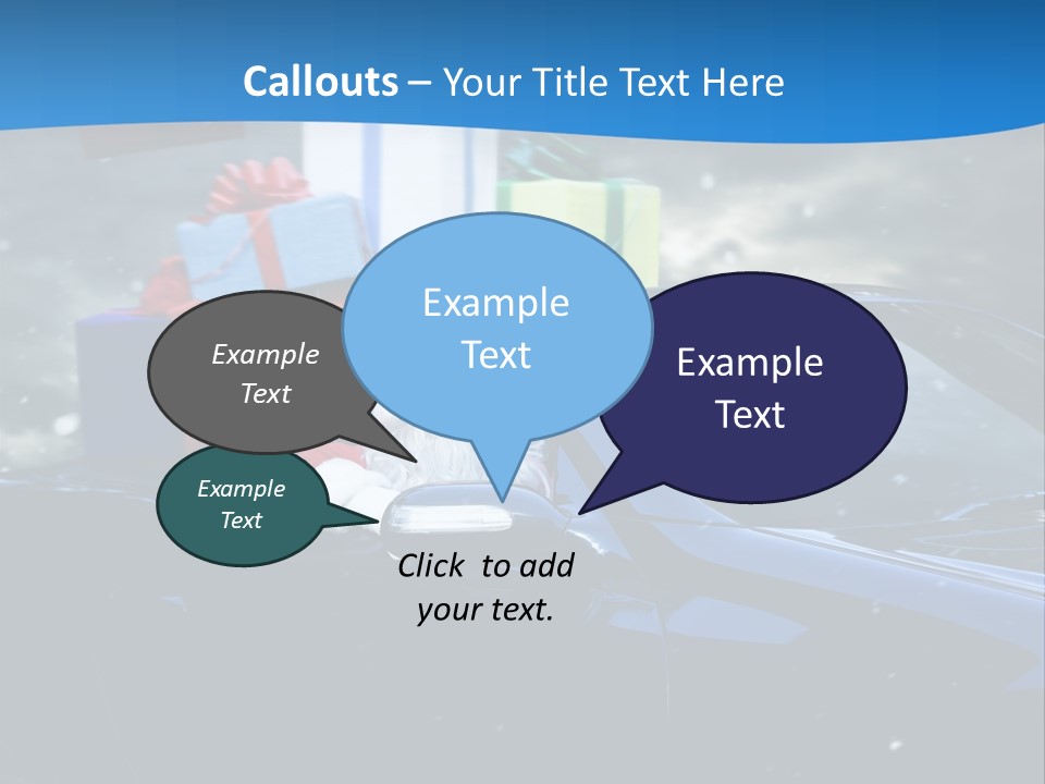 Communication Team Chair PowerPoint Template