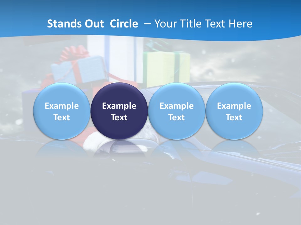 Communication Team Chair PowerPoint Template