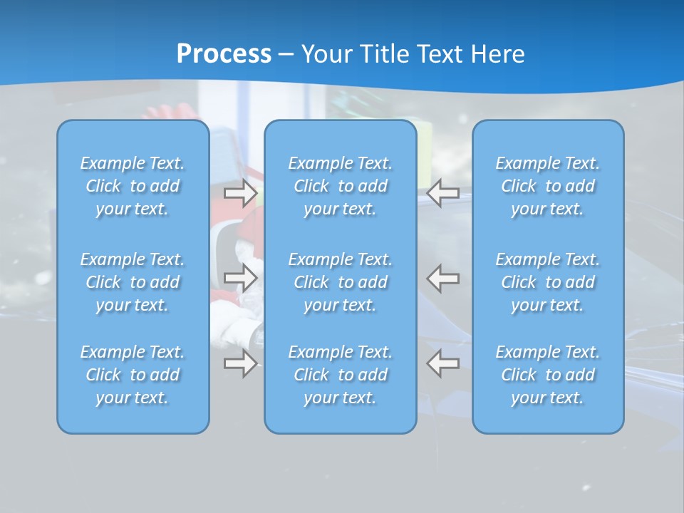 Communication Team Chair PowerPoint Template