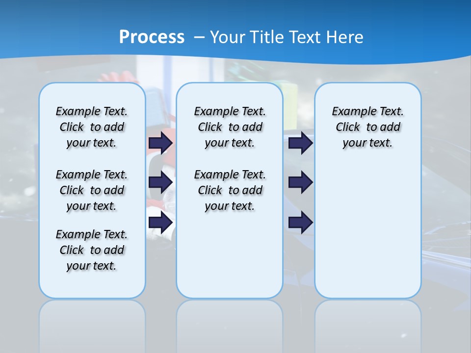 Communication Team Chair PowerPoint Template