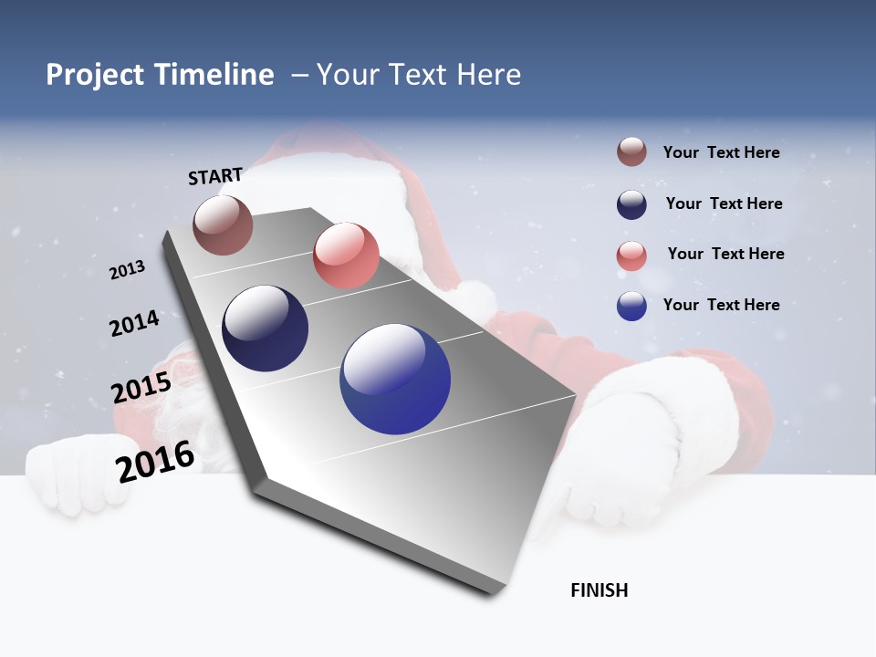 Teamwork Toon Humor PowerPoint Template
