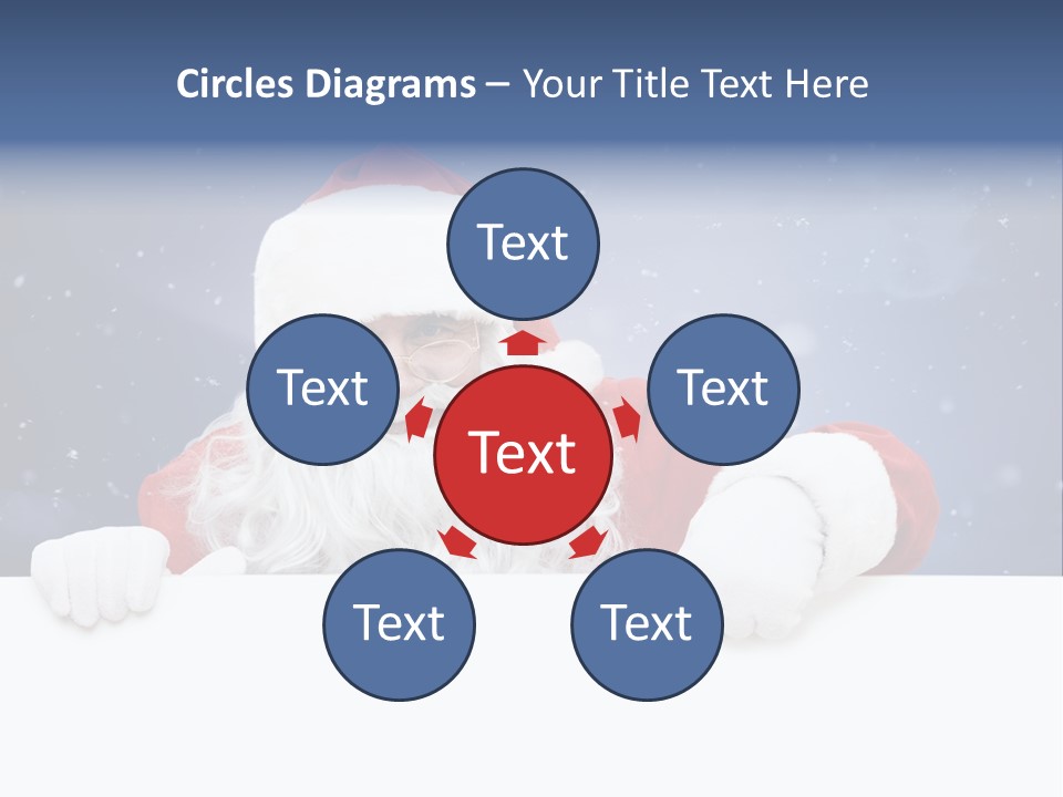 Teamwork Toon Humor PowerPoint Template