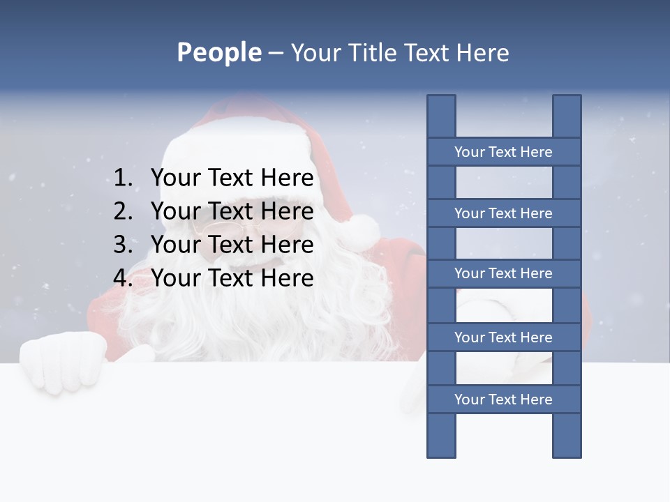 Teamwork Toon Humor PowerPoint Template