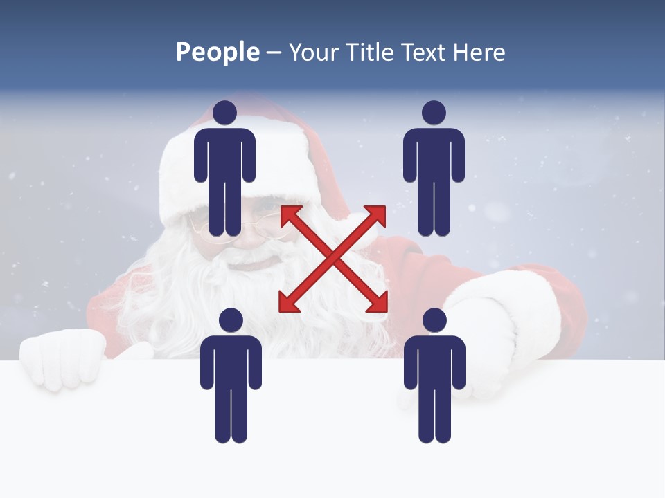 Teamwork Toon Humor PowerPoint Template