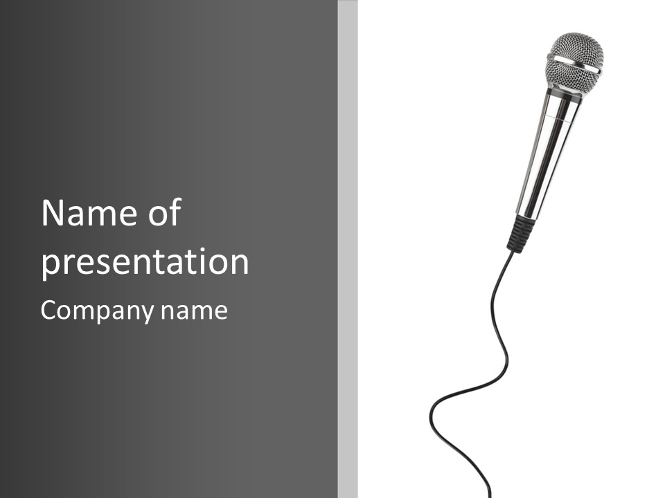 Performance Commentator Discussion PowerPoint Template