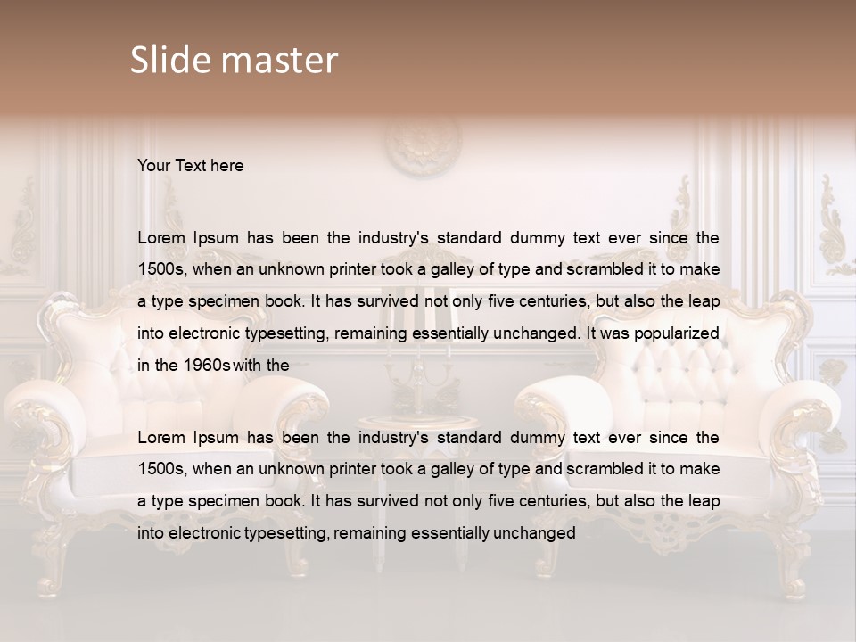 Vegetable Antique Column PowerPoint Template