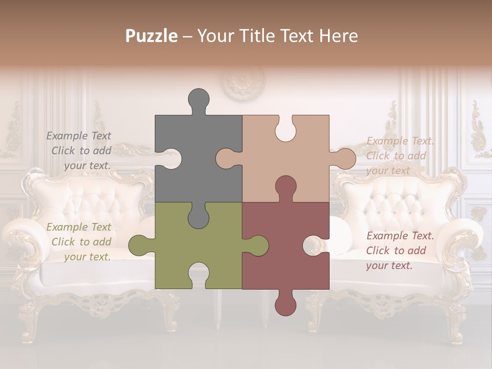 Vegetable Antique Column PowerPoint Template