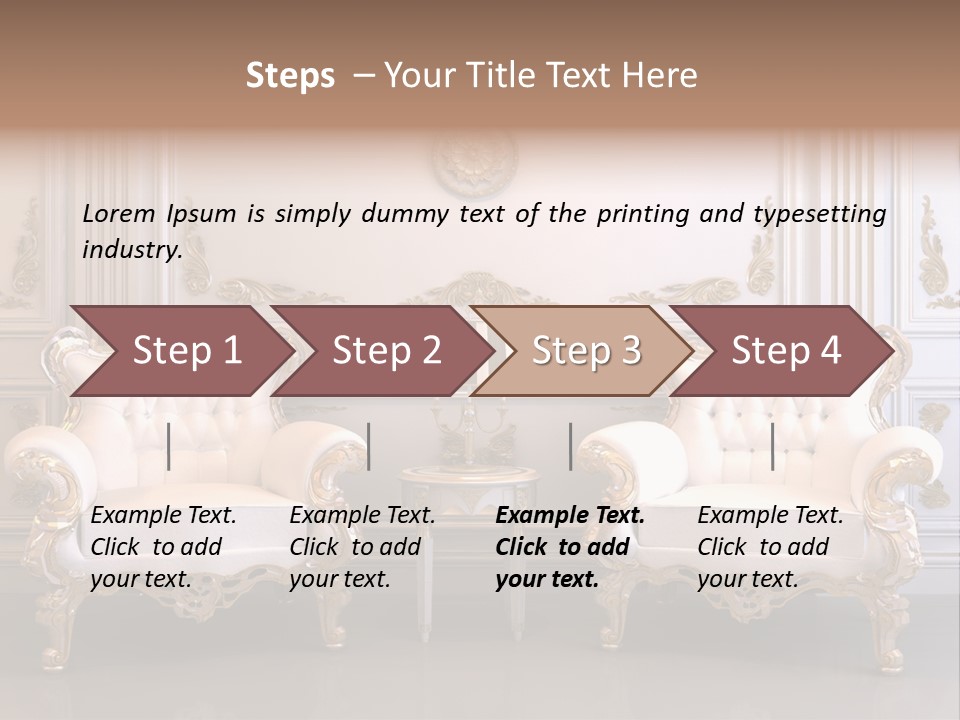Vegetable Antique Column PowerPoint Template
