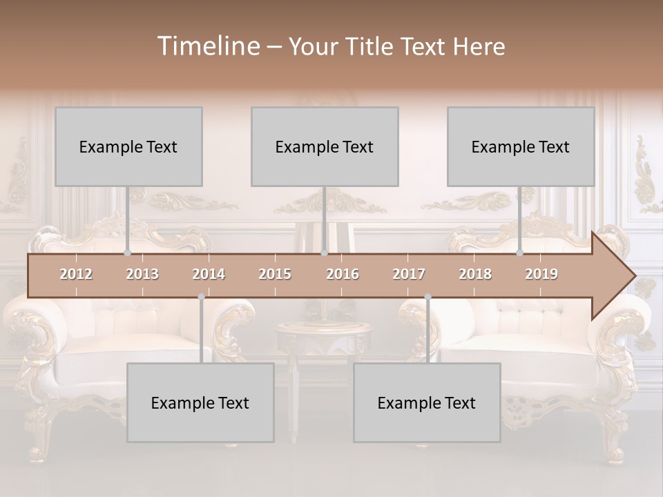 Vegetable Antique Column PowerPoint Template