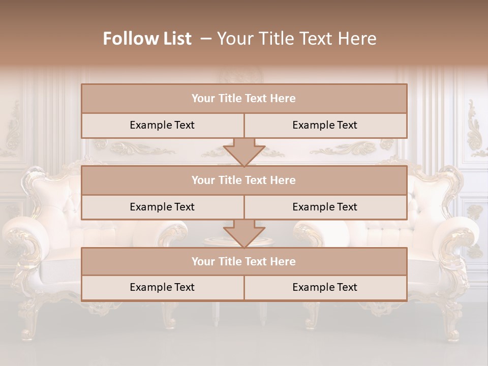 Vegetable Antique Column PowerPoint Template