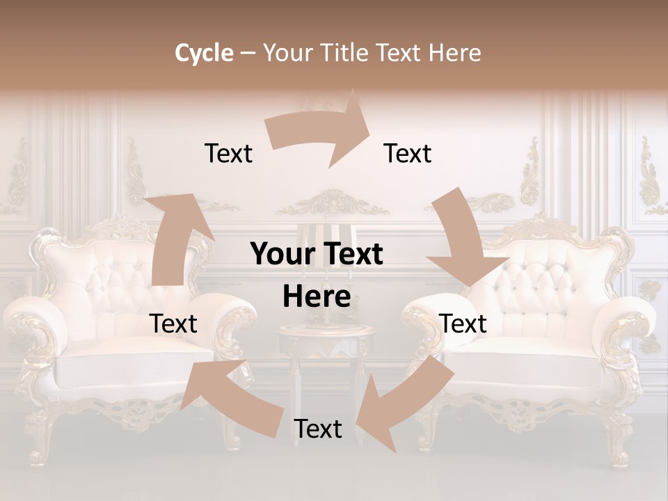Vegetable Antique Column PowerPoint Template