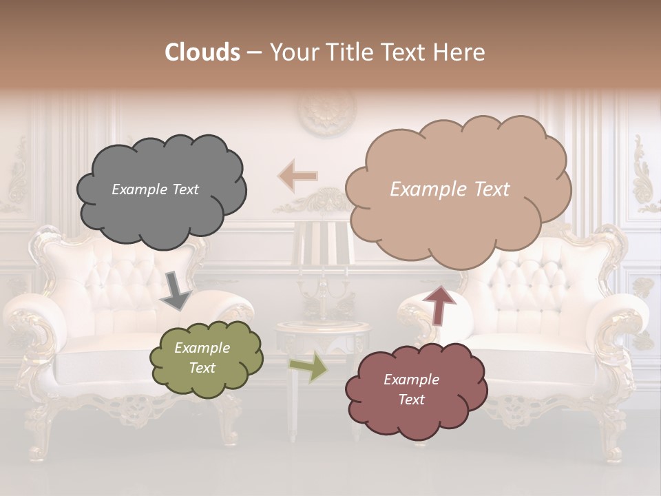 Vegetable Antique Column PowerPoint Template