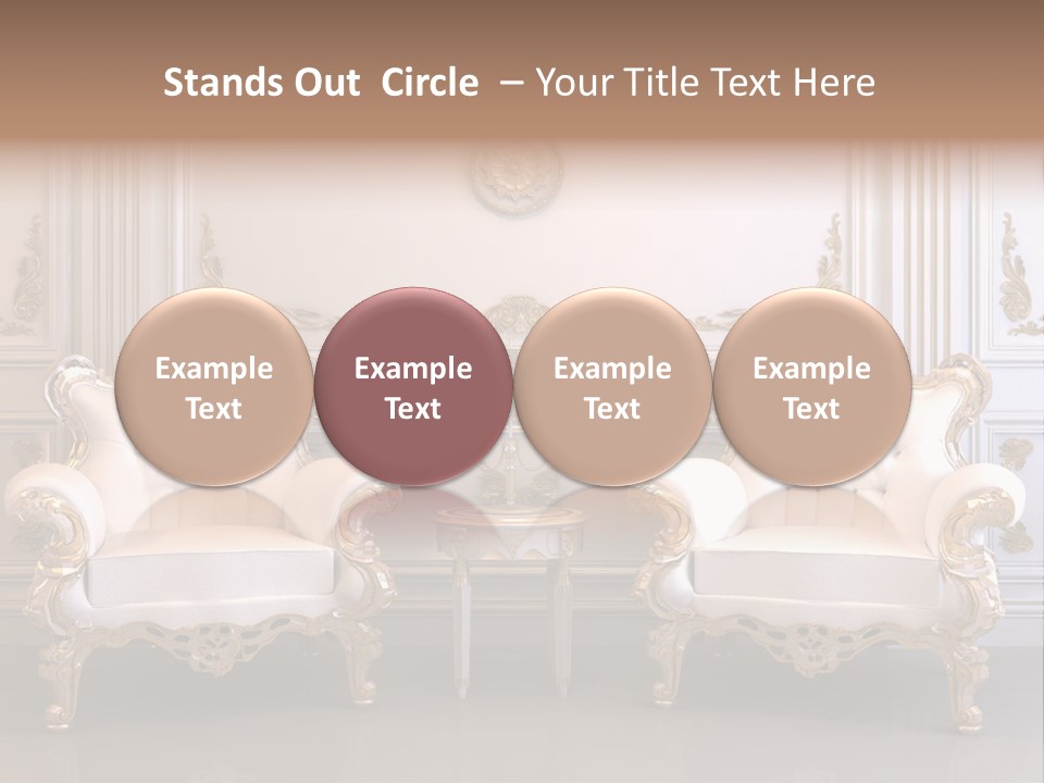 Vegetable Antique Column PowerPoint Template
