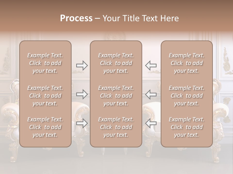 Vegetable Antique Column PowerPoint Template