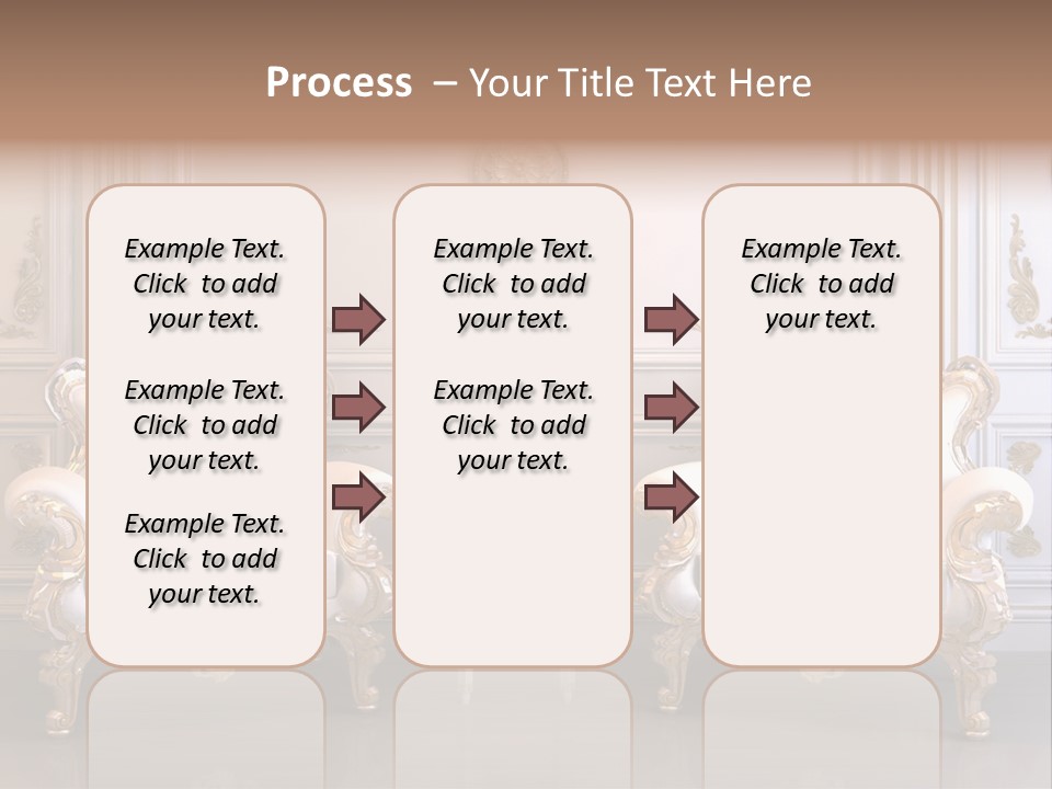 Vegetable Antique Column PowerPoint Template