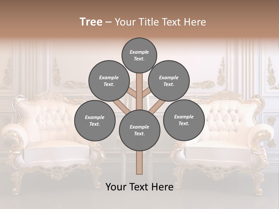 Vegetable Antique Column PowerPoint Template