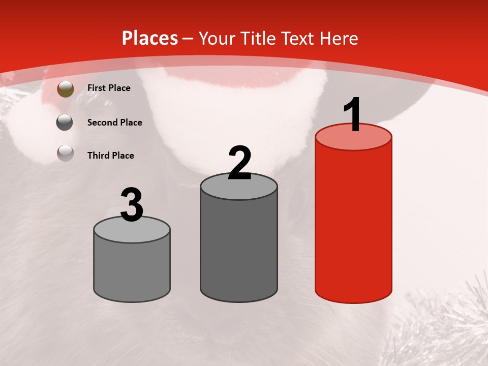 Bunny Pet Christmas PowerPoint Template