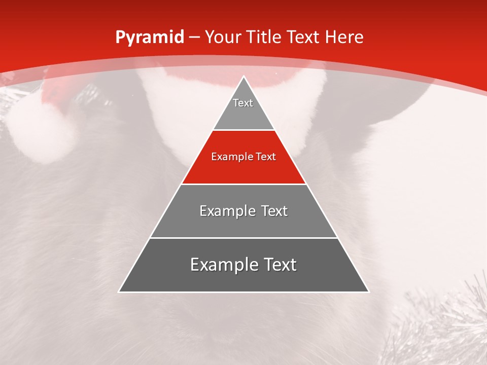 Bunny Pet Christmas PowerPoint Template