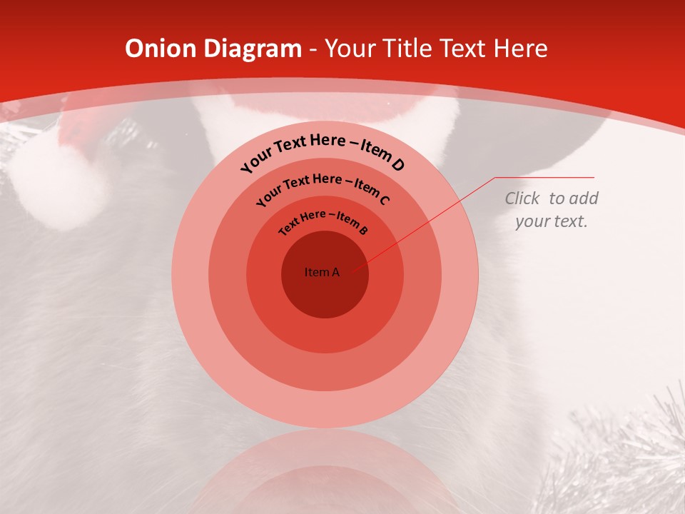 Bunny Pet Christmas PowerPoint Template