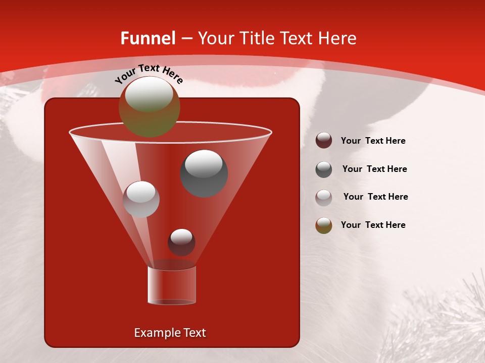 Bunny Pet Christmas PowerPoint Template